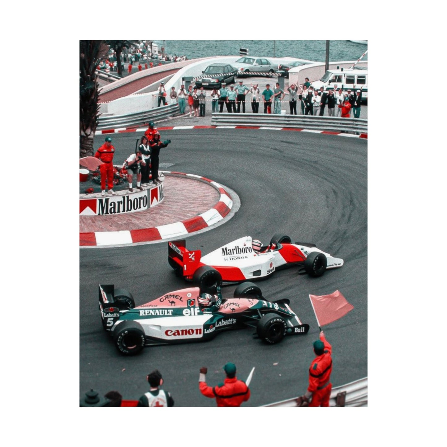 Vintage Monaco F1 Poster