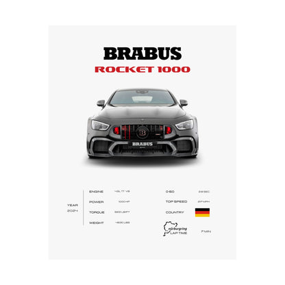 Brabus Rocket 1000 Poster