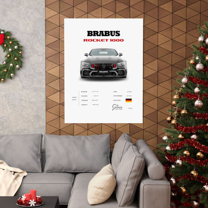 Brabus Rocket 1000 Poster