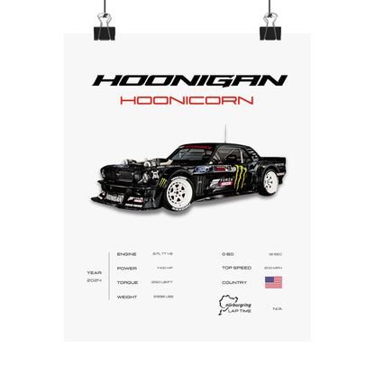 Hoonigan Hoonicorn Poster
