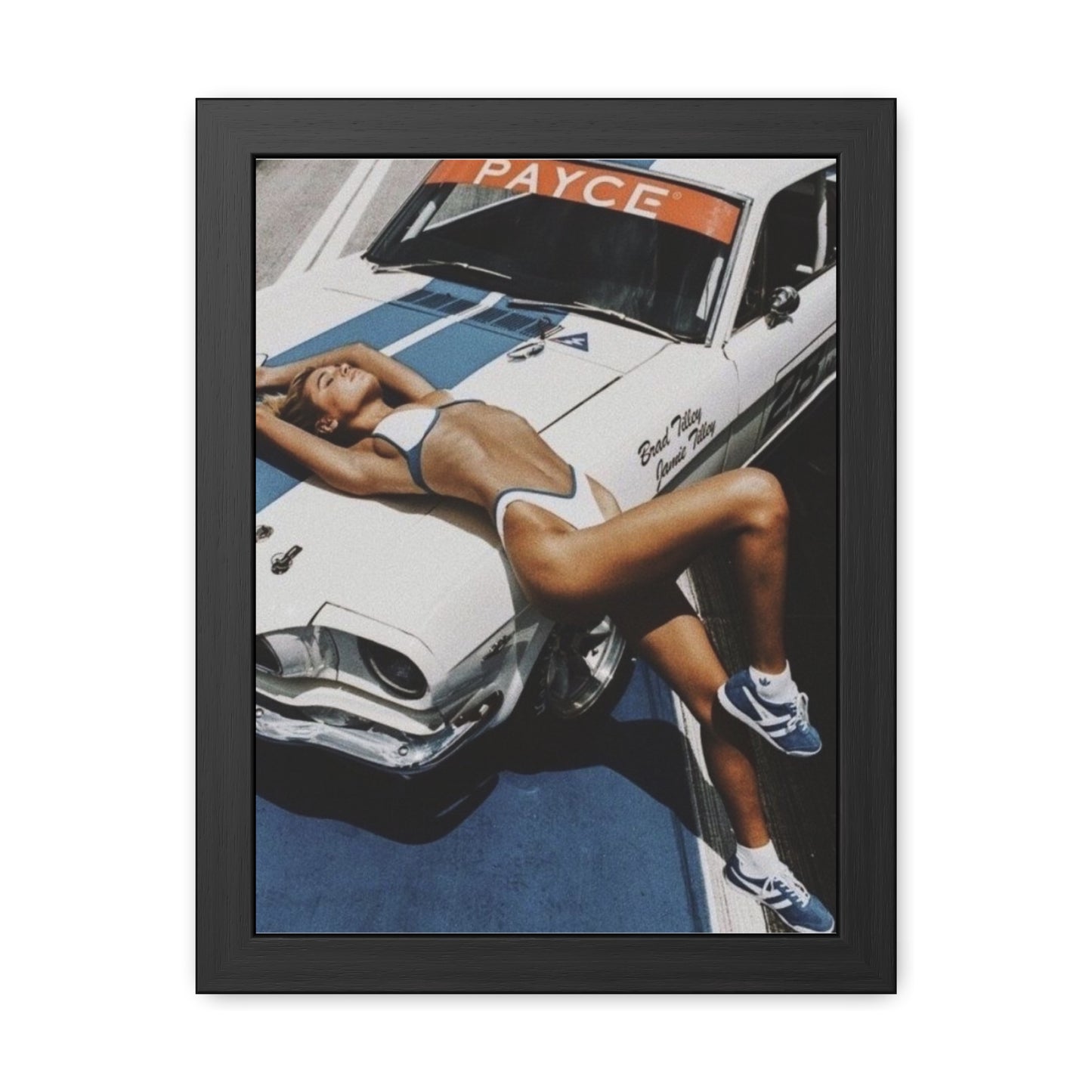 Vintage Mustang Framed Poster