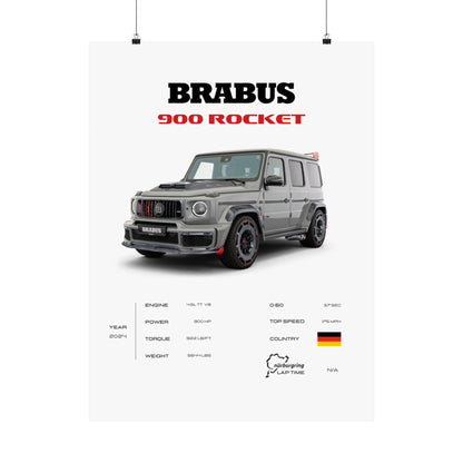 Brabus 900 Rocket Poster