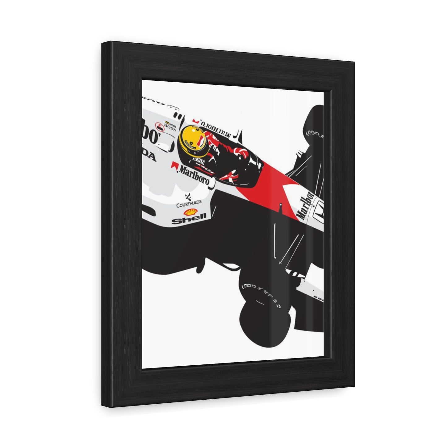 Vintage F1 Framed Poster