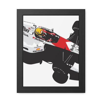 Vintage F1 Framed Poster