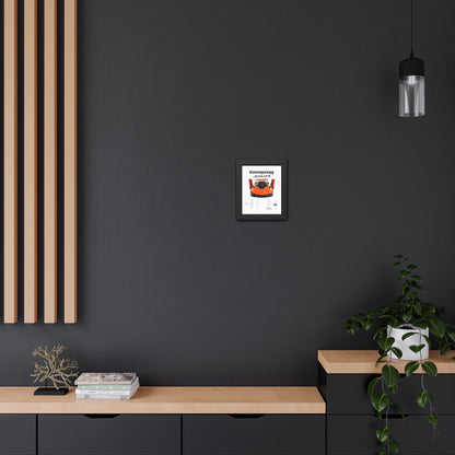 Koenigsegg Jesko Framed Poster