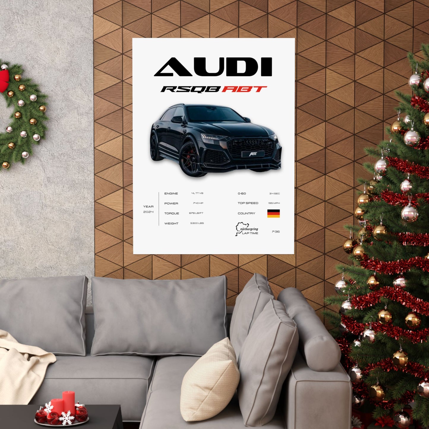 Audi RSQ8 Poster