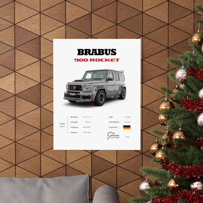 Brabus 900 Rocket Poster