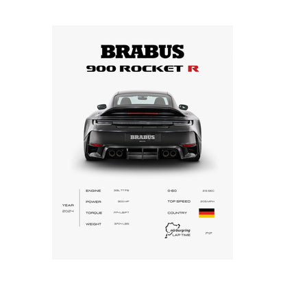 Brabus 900 Rocket R Poster