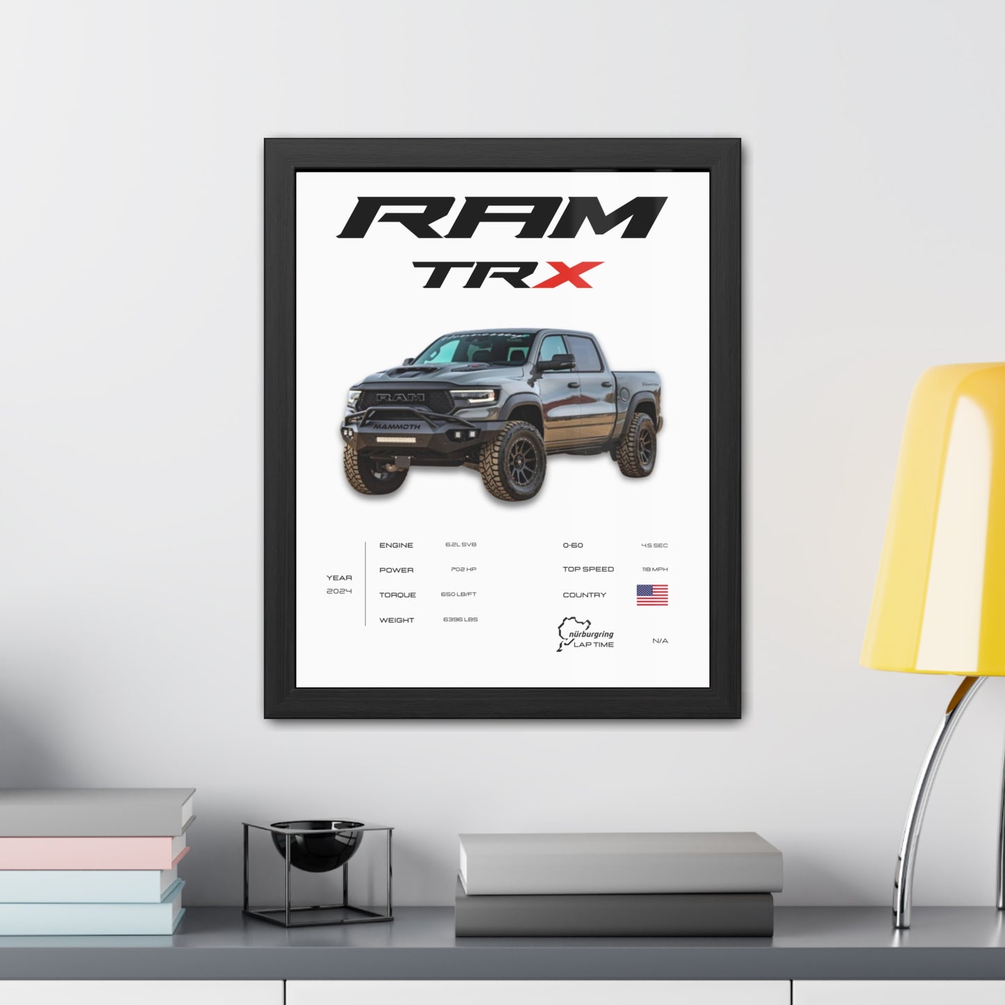 Ram TRX Framed Poster