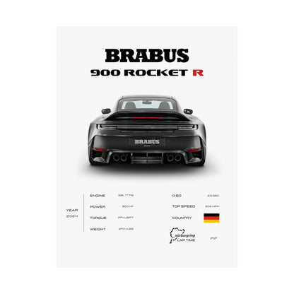 Brabus 900 Rocket R Poster
