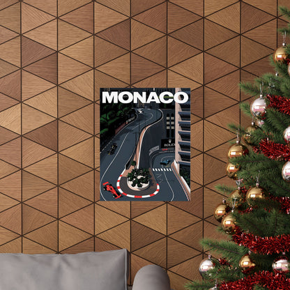 Monaco F1 Poster