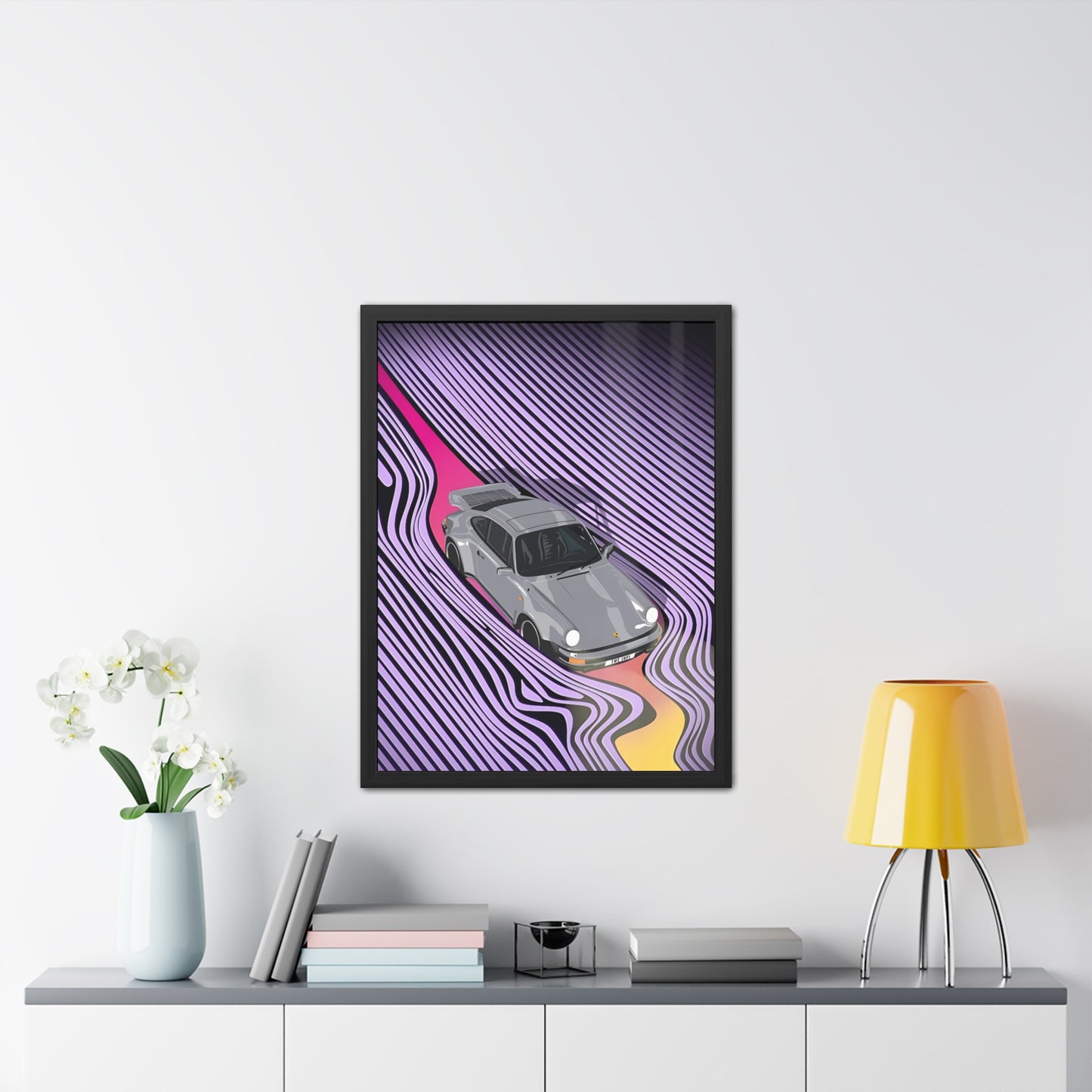 Tame Porsche 911 Framed Poster