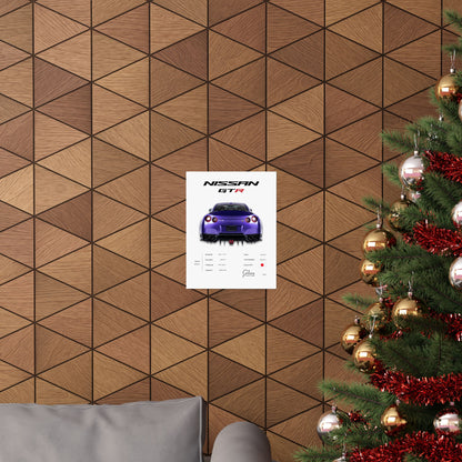 Nissan GTR Poster