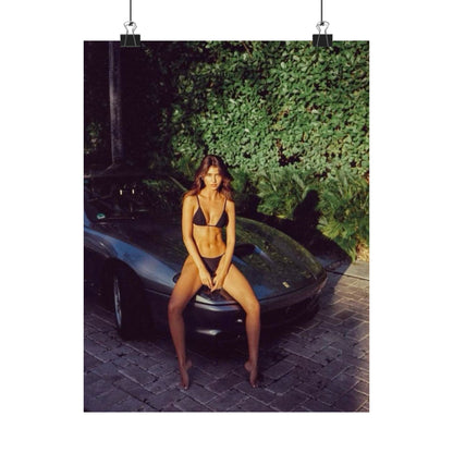Ferrari Chick Poster