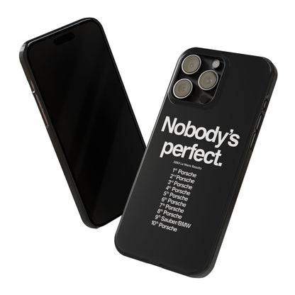 Nobody's Perfect Porsche iPhone Case