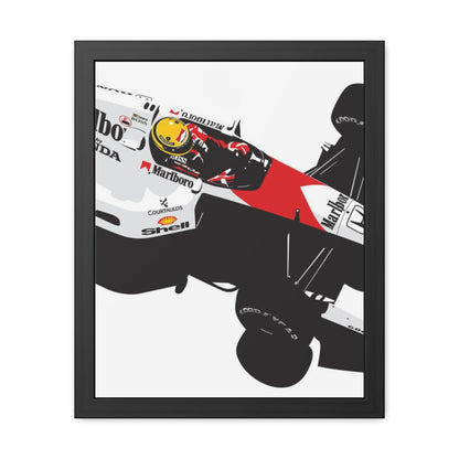 Vintage F1 Framed Poster
