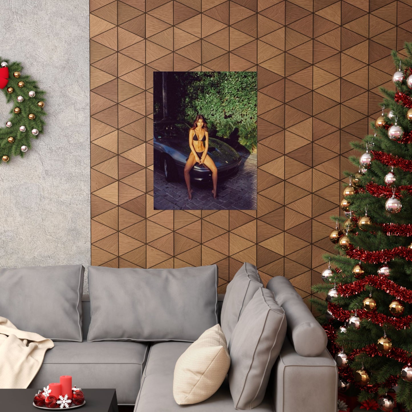 Ferrari Chick Poster