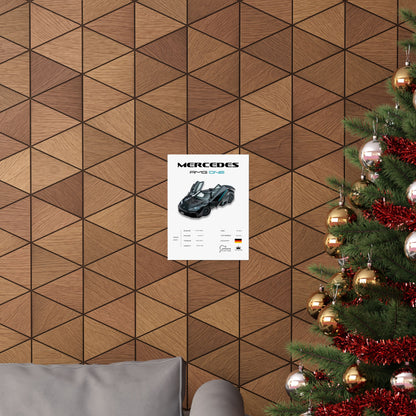 Mercedes AMG ONE Poster