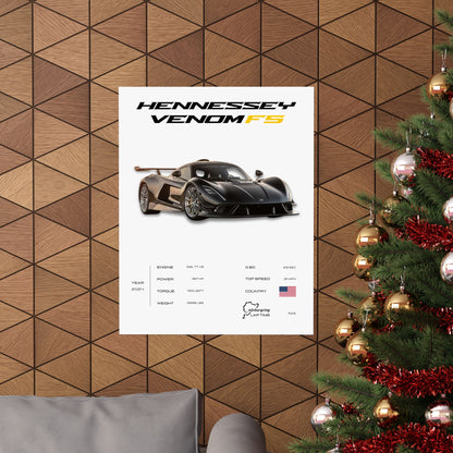 Hennessey Venom F5 Poster