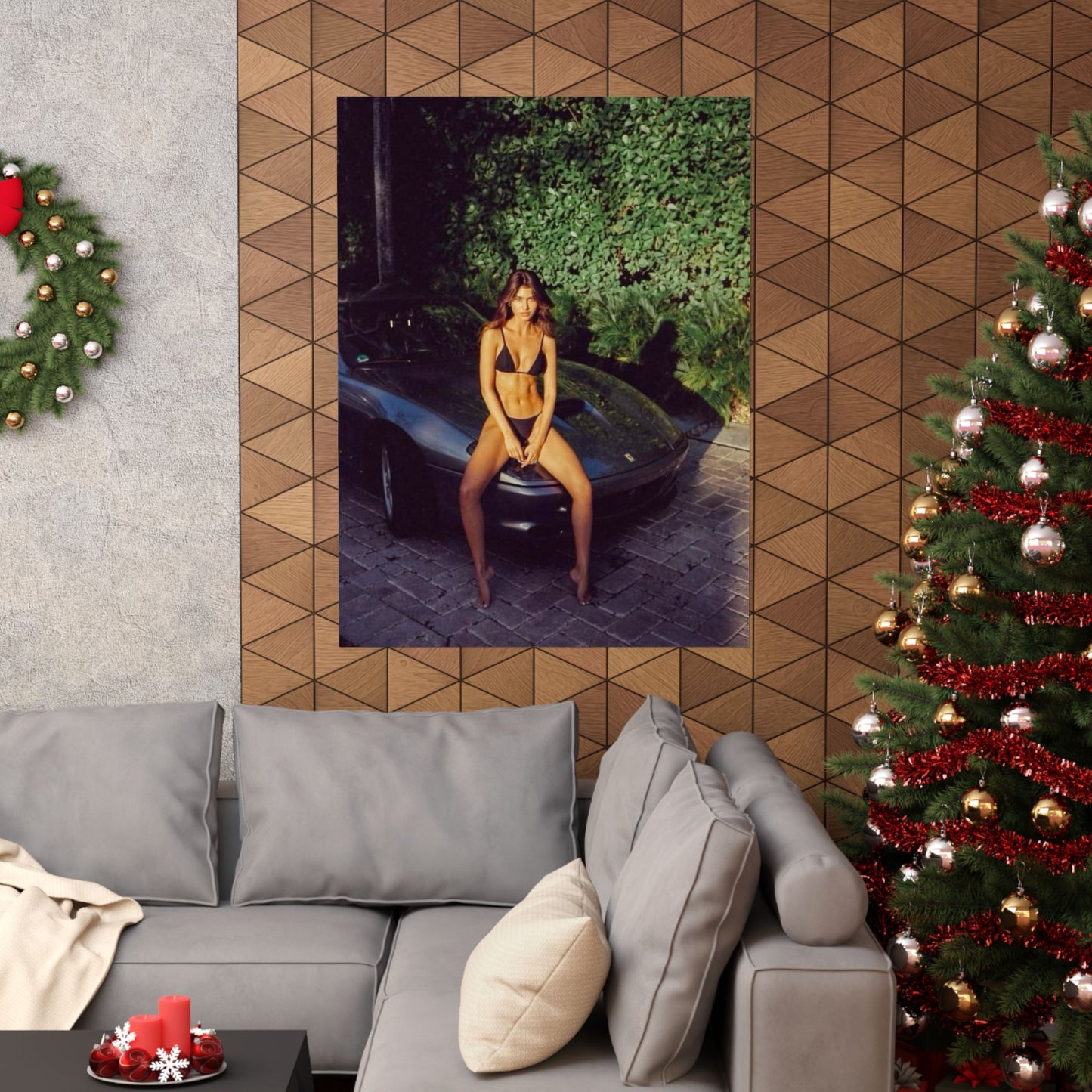Ferrari Chick Poster