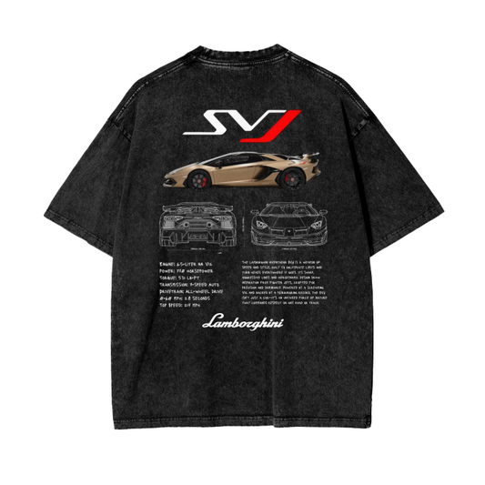 Lamborghini SVJ Spec Vintage Shirt