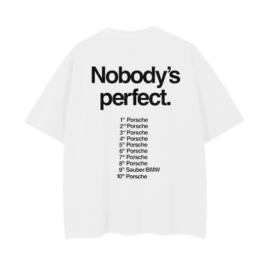 Nobody's Perfect Porsche Tee